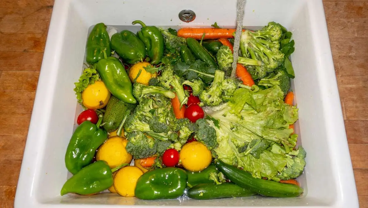 Washing and Cleaning Vegetables