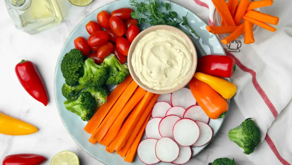 stunning veggie tray