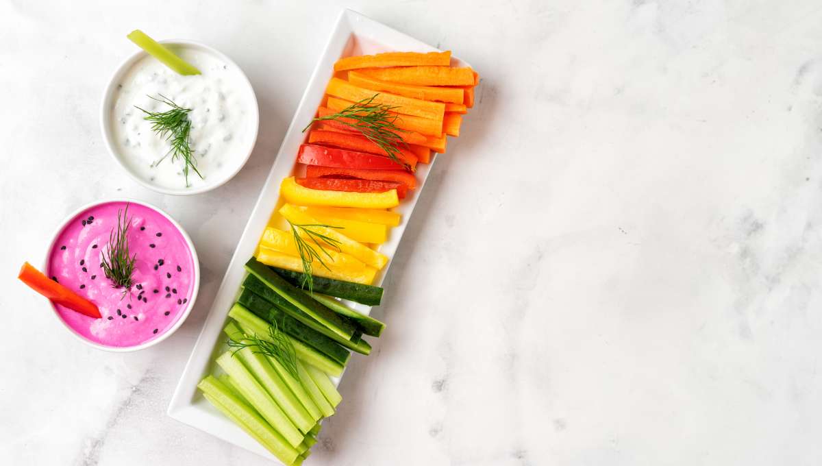 add a kick to your veggie tray