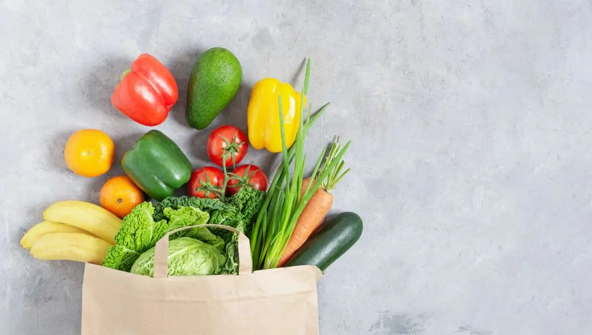 variety of fresh vegetables