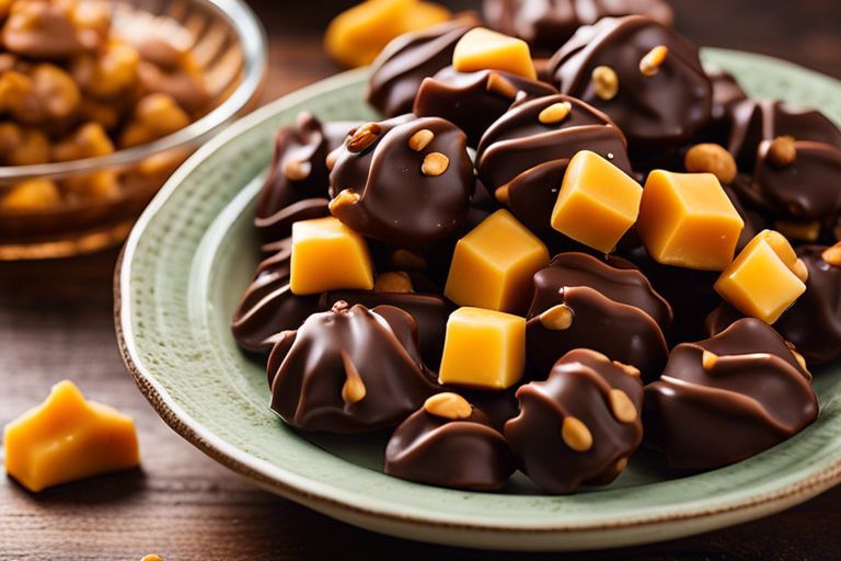 Chocolate Butterscotch Candy Clusters