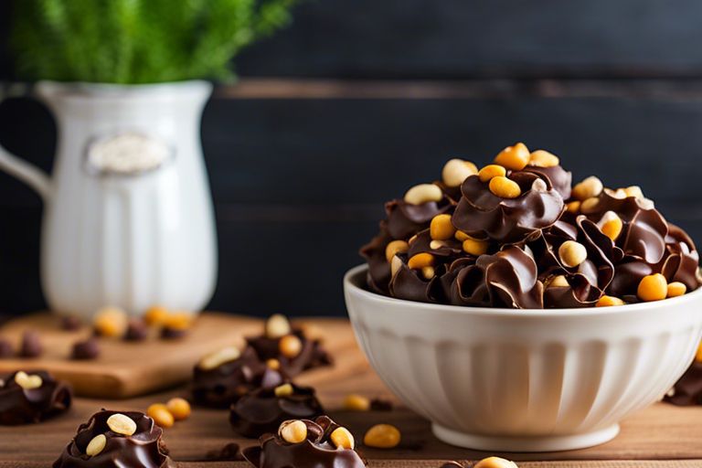 Chocolate Butterscotch Candy Clusters