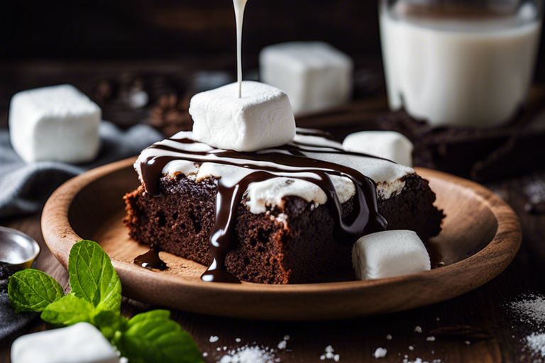 Easy Marshmallow Brownies