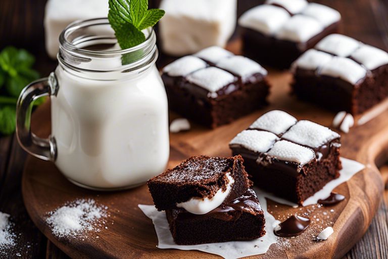 Easy Marshmallow Brownies