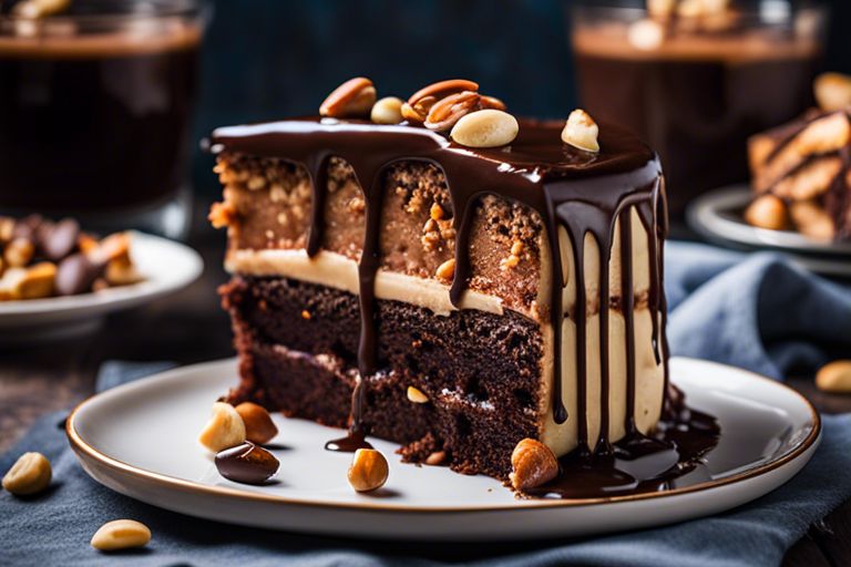 Easy Snickers Cake