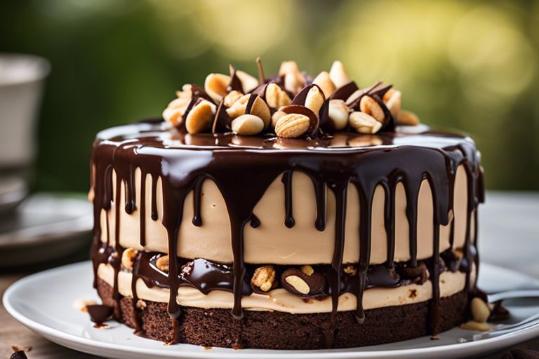 Easy Snickers Cake