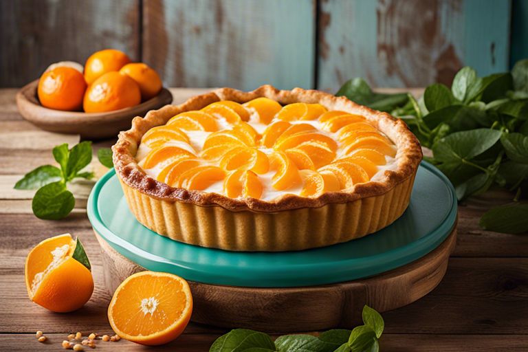 Mandarin Orange Pie