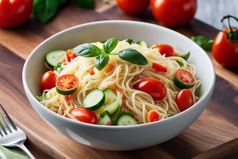 Mom’s Famous Angel Hair Pasta Salad