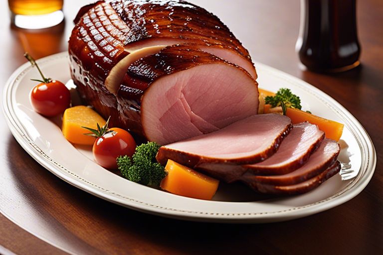 Root Beer Glazed Ham