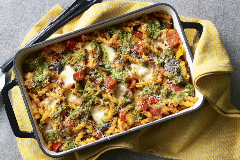 Cheesy Vegetable Pasta Bake Recipe