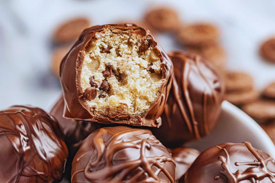 Cookie Dough Truffles with Chocolate Chips Recipe