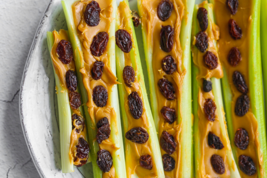 Celery and Peanut Butter – An Easy Snack Recipe