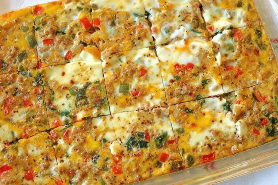 Turkey Sausage Breakfast Casserole Recipe