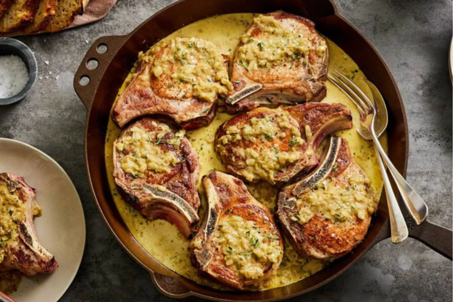 Farmhouse Smothered Pork Chops Recipe