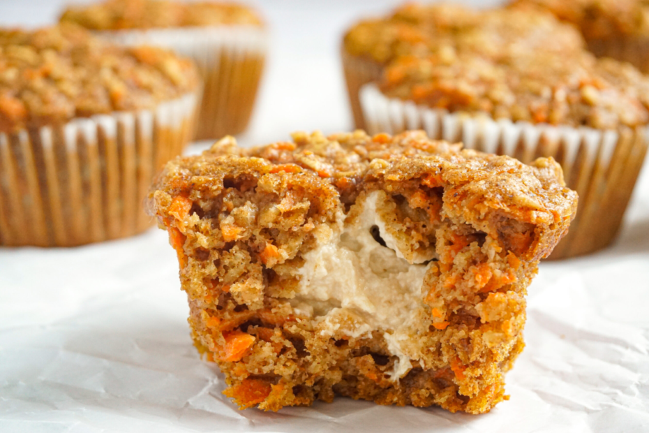 Cream Cheese Carrot Cake Muffins Recipe