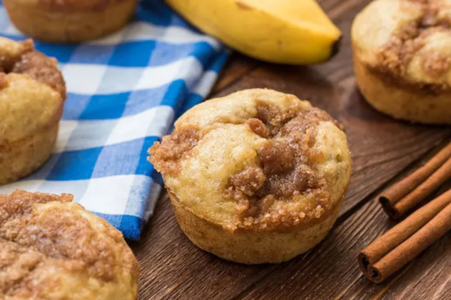 Banana Nut Mini Muffins Recipe