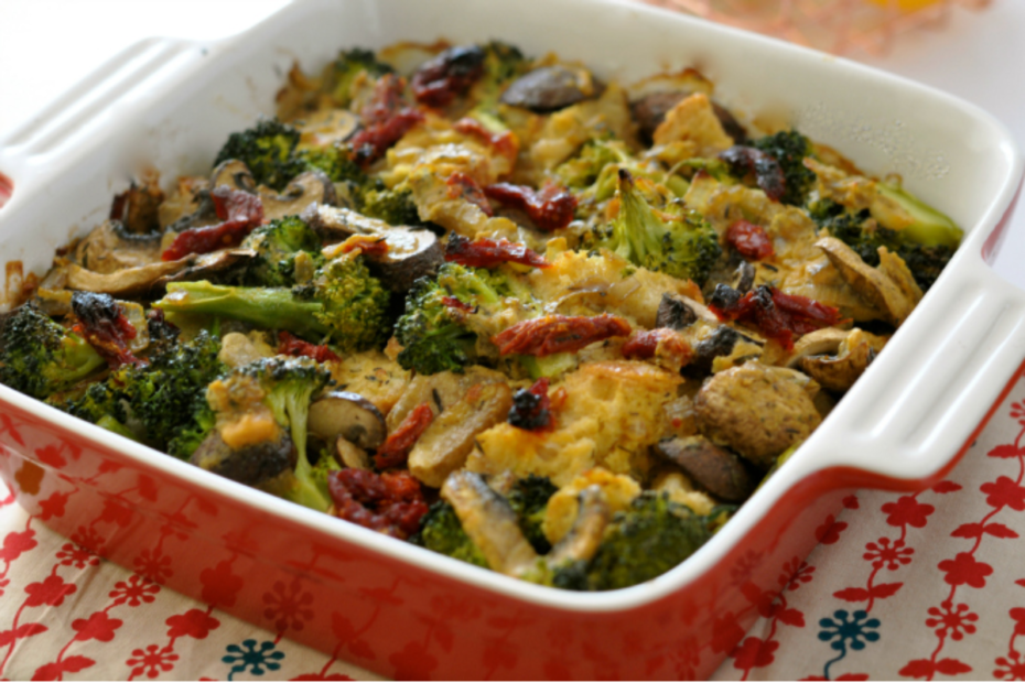 Broccoli Mushroom Casserole Recipe