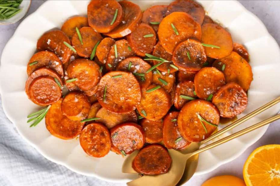 Citrus Glazed Sweet Potato Casserole Recipe