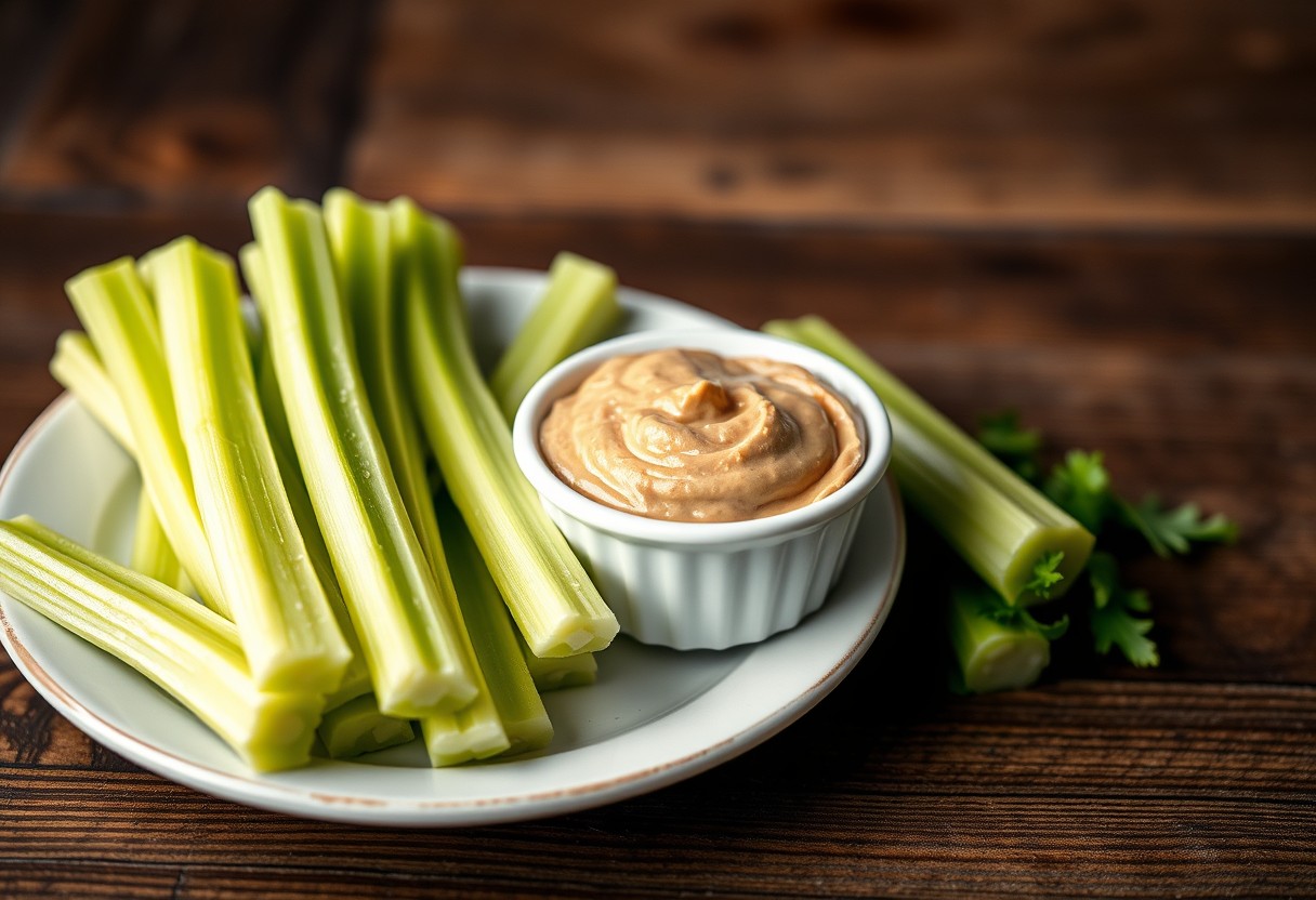 Celery and Peanut Butter – An Easy Snack