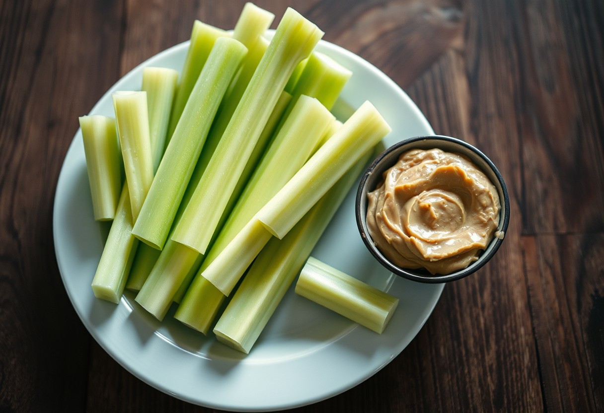 Celery and Peanut Butter – An Easy Snack