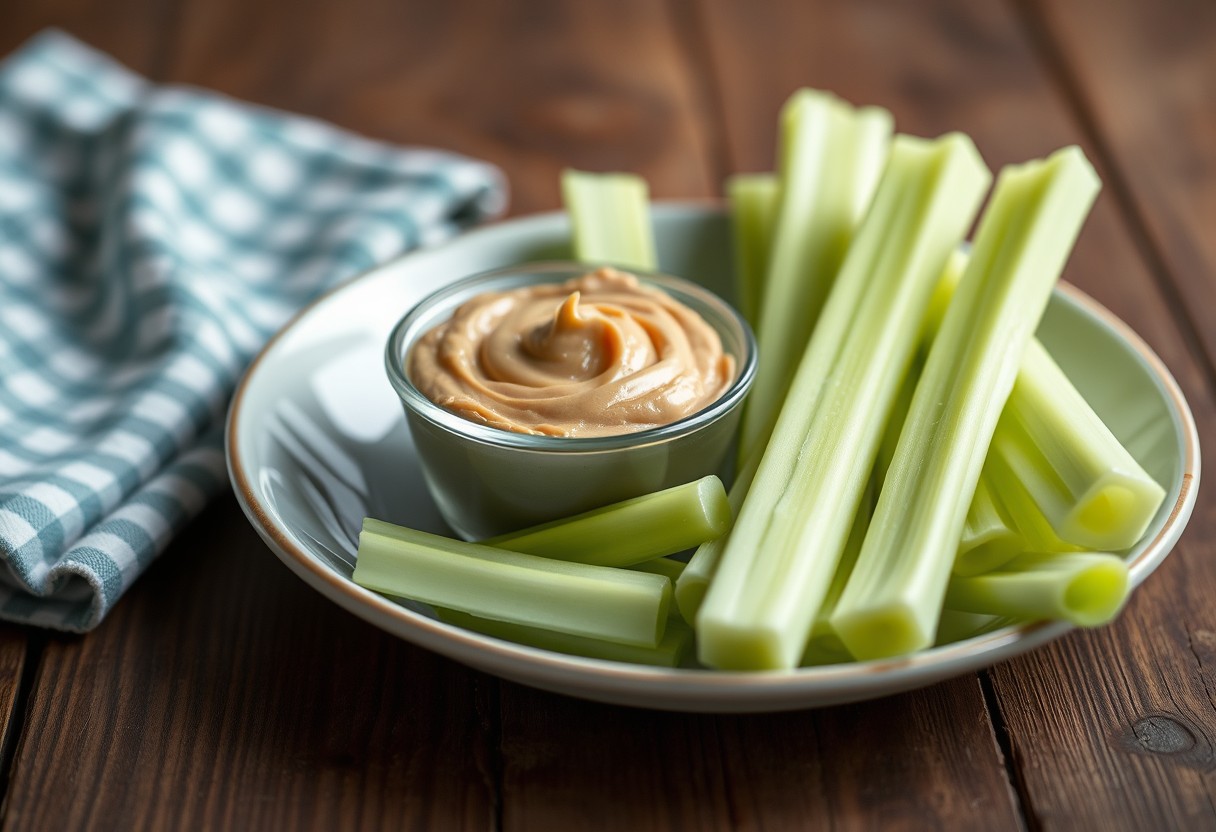 Celery and Peanut Butter – An Easy Snack