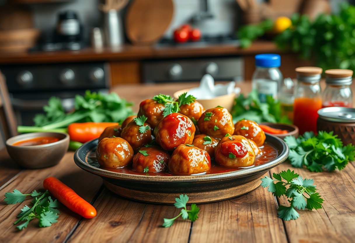 Sweet and Sour Meatballs