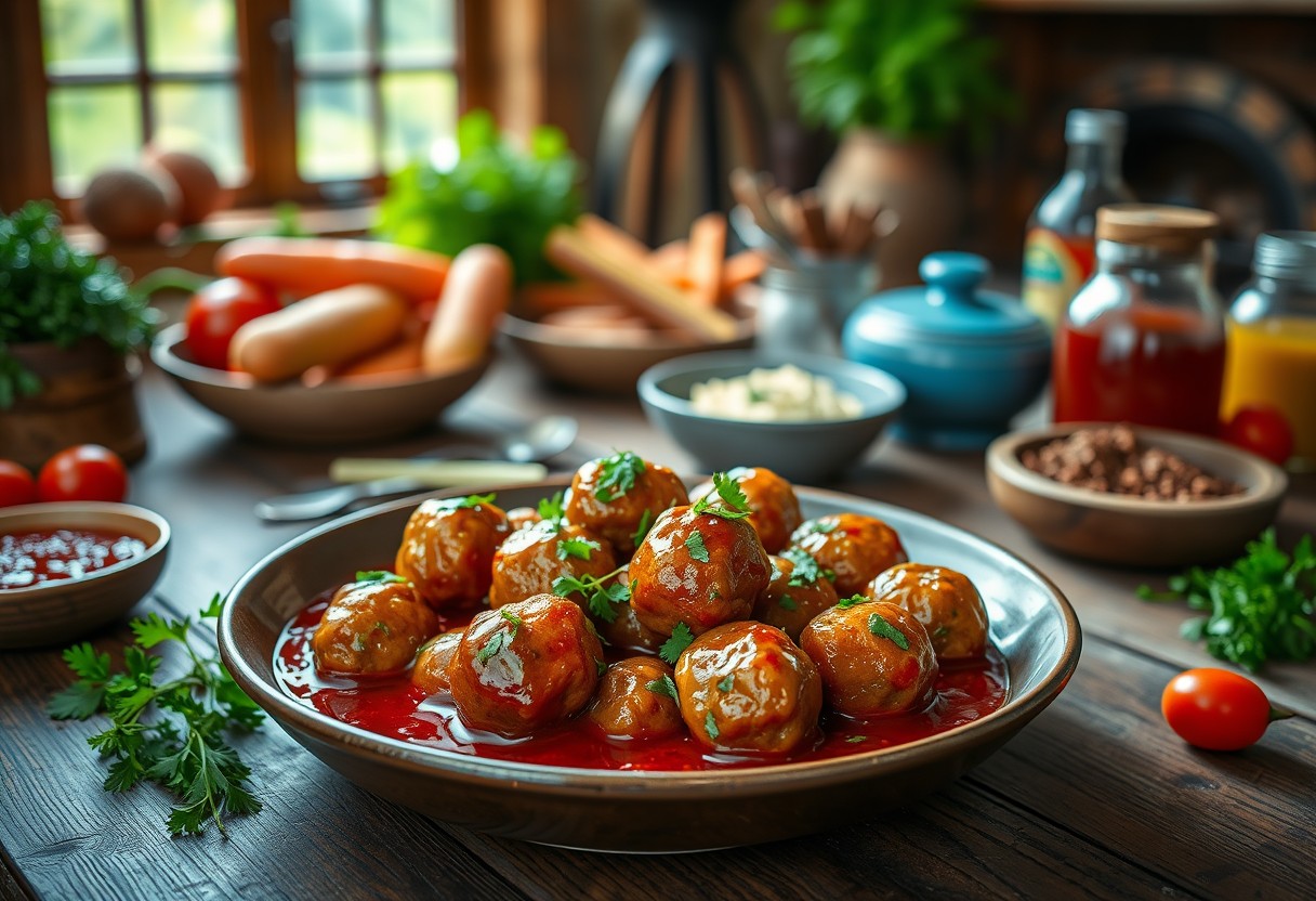 Sweet and Sour Meatballs