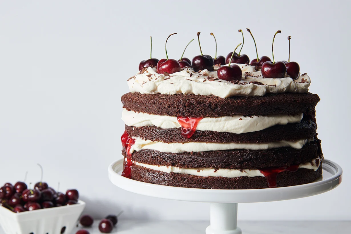 Black Forest Cherry Bundt Cake Recipe