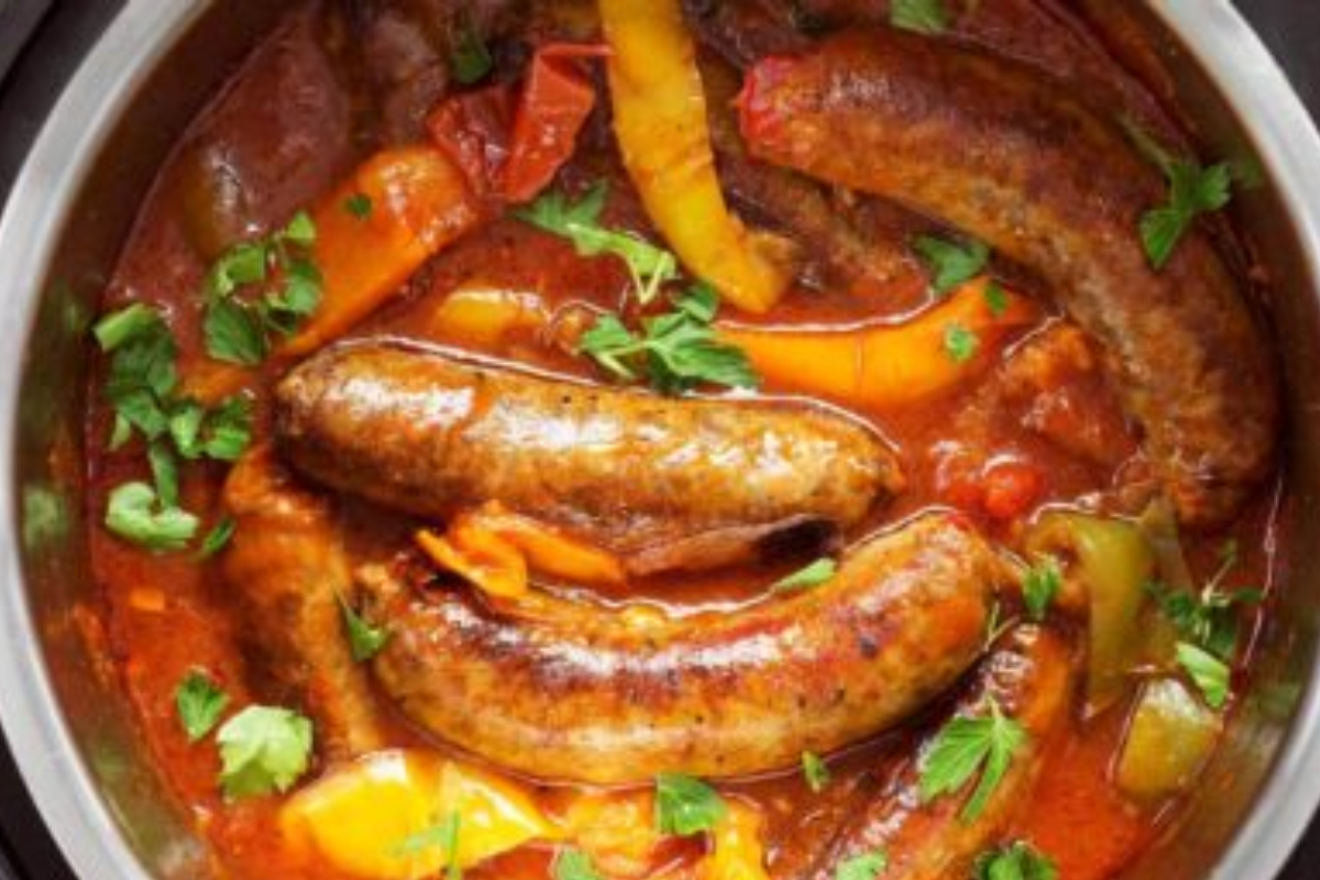 Instant Pot Sausage, Peppers & Onions Recipe